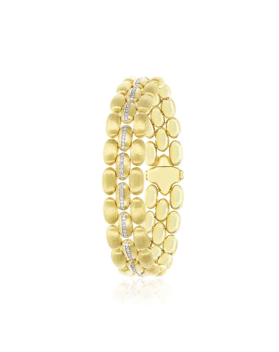 Nanis Bracciale statement "Diva" in oro e diamanti – Nanis Italian Jewels Promozione