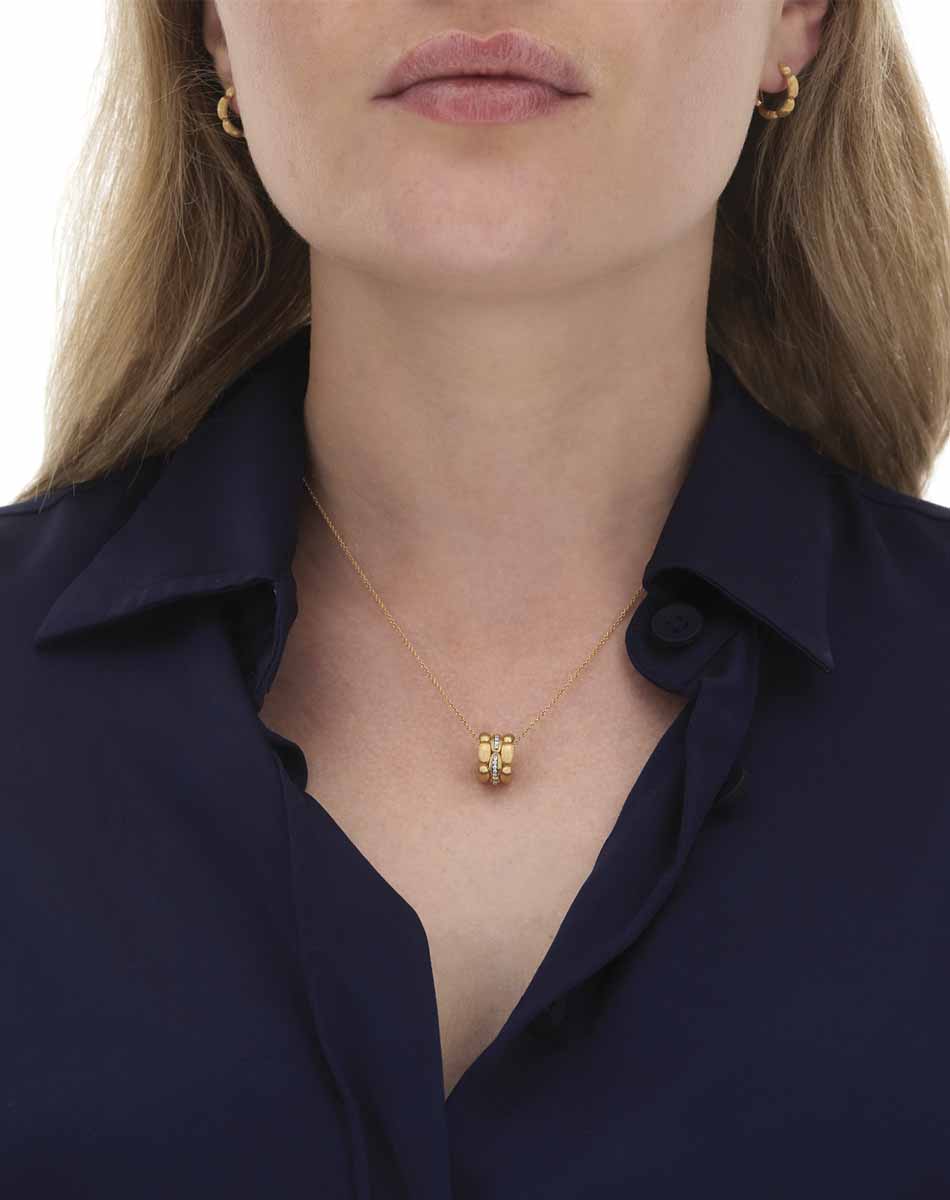 Nanis Collana "Diva" con pendente in oro e diamanti – Nanis Italian Jewels Soddisfazione Garantita