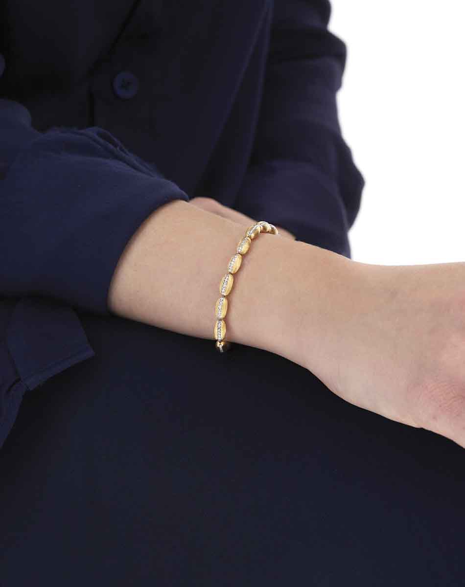 Nanis Bracciale tennis "Diva" in oro e diamanti – Nanis Italian Jewels Negozi Online