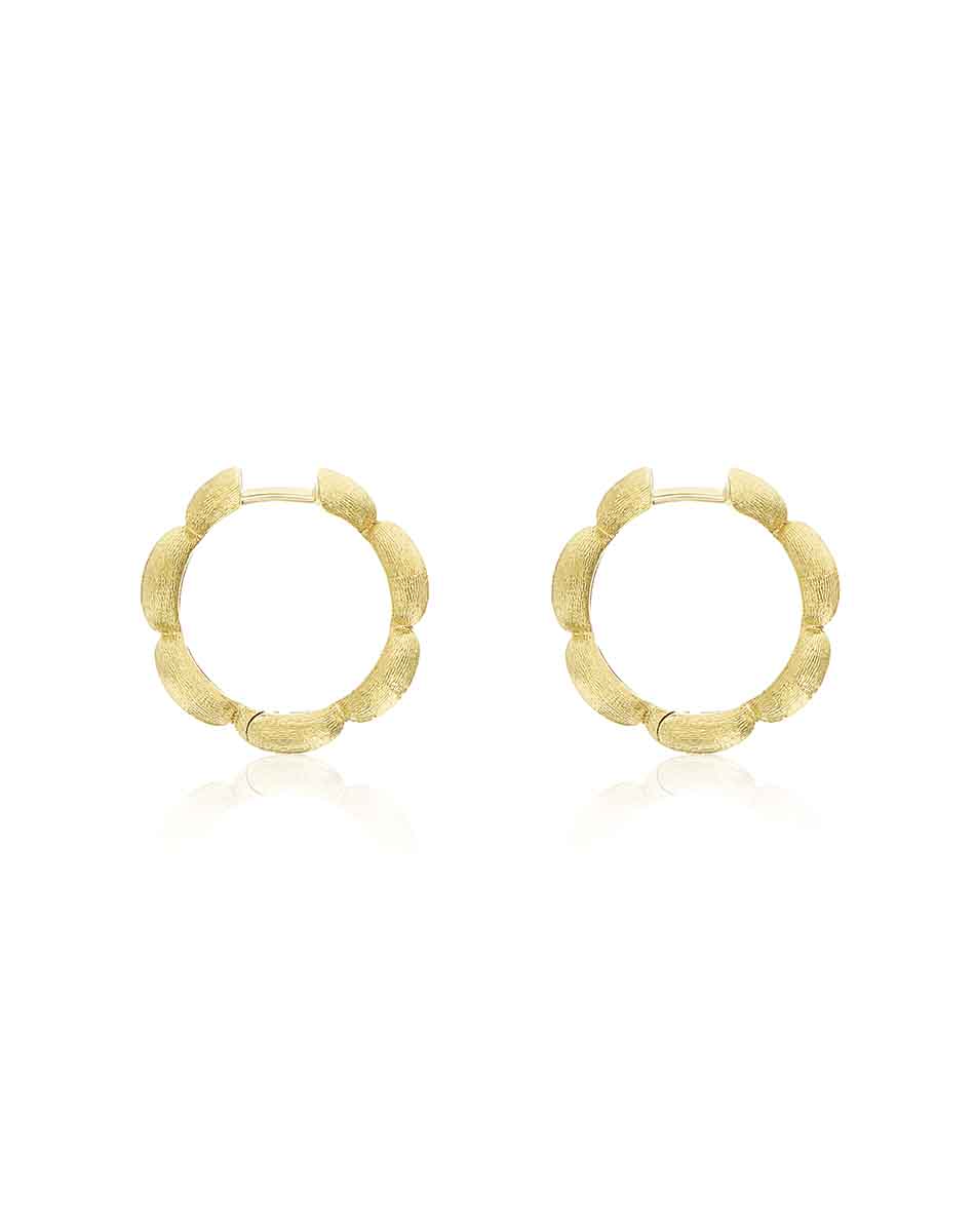 Nanis Orecchini a cerchio medi "Diva" in oro – Nanis Italian Jewels Shopping Online