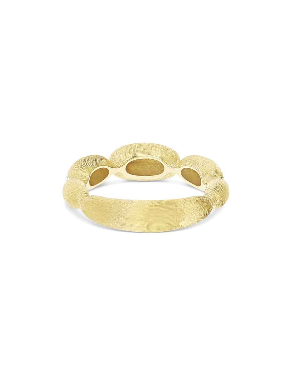 Nanis Anello "Diva" con boules in oro e diamanti – Nanis Italian Jewels Prezzo Ridotto
