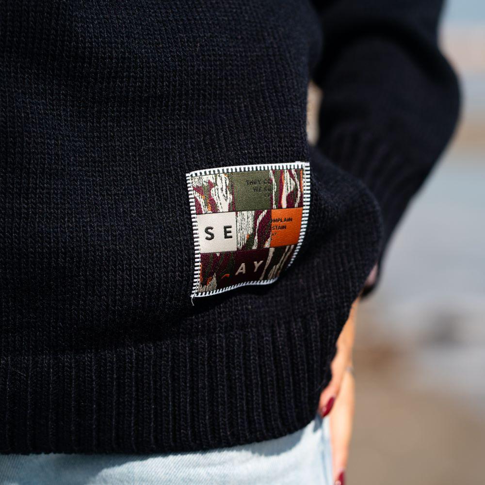 Seay / Maglione Blu Navy Tonga Spedizione Gratuita