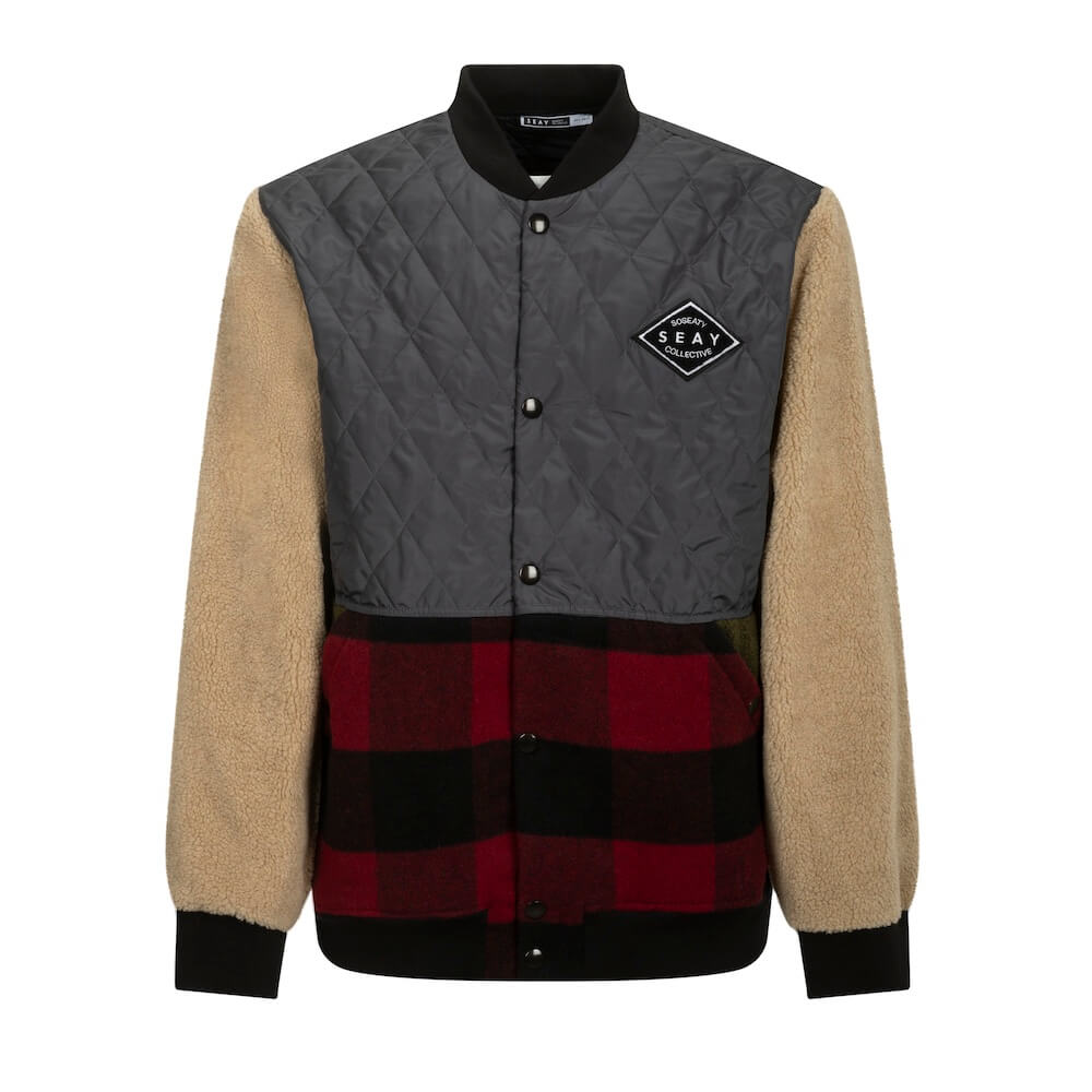 Seay / Giacca Varsity Patchwork In Vendita