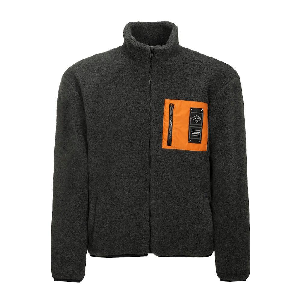 Seay / Giacca Teddy Nero Delavè Offerte