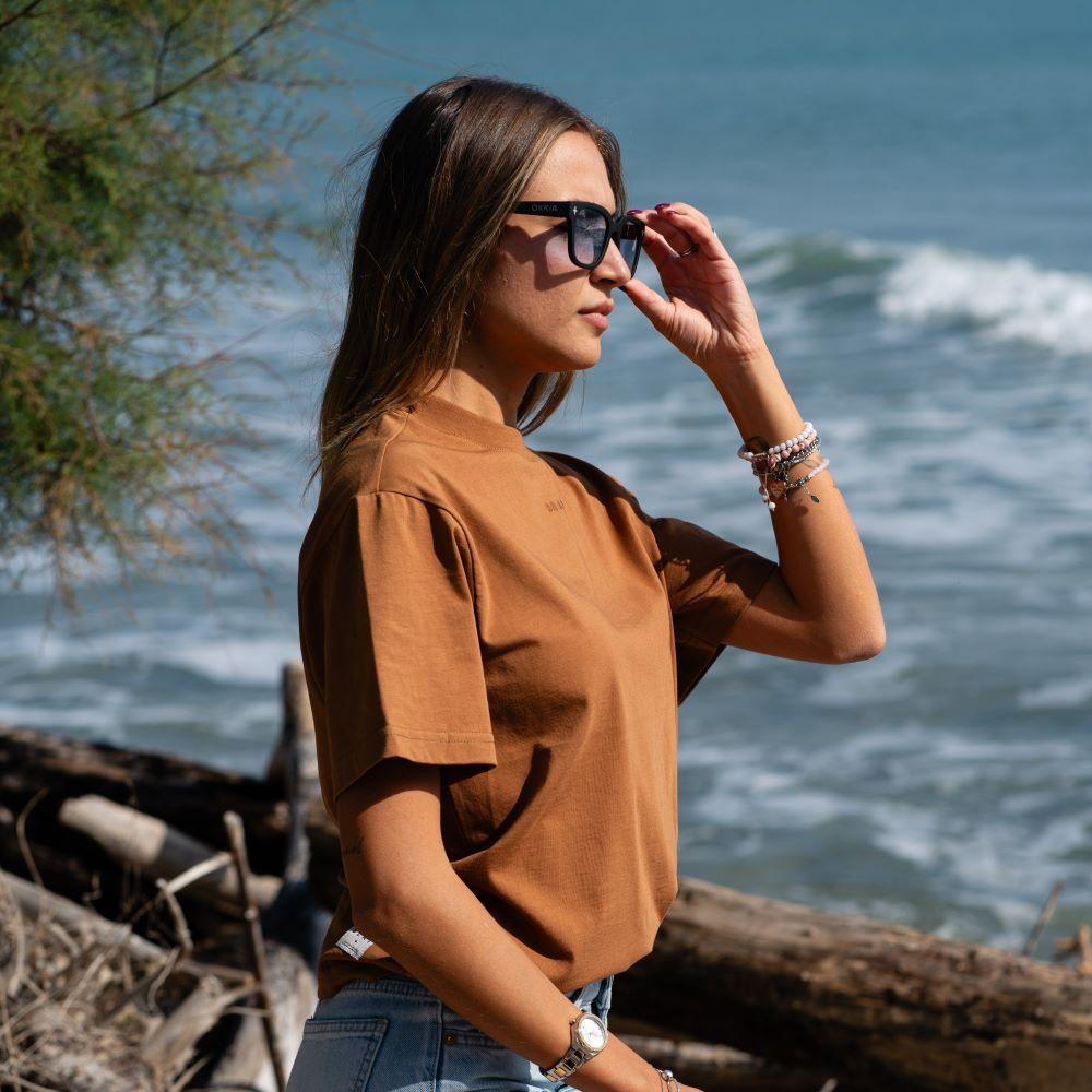 Seay / T-Shirt Biscotto Delavé Vendita