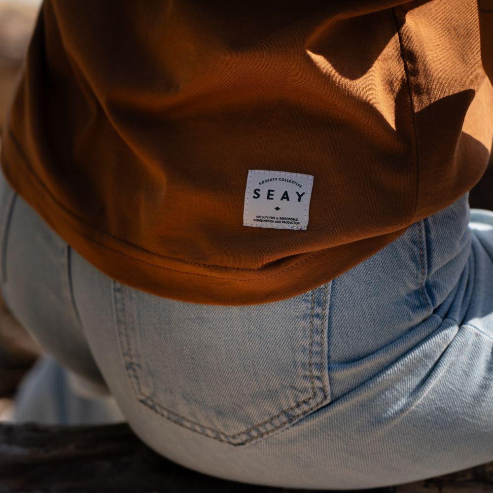 Seay / T-Shirt Biscotto Delavé Vendita