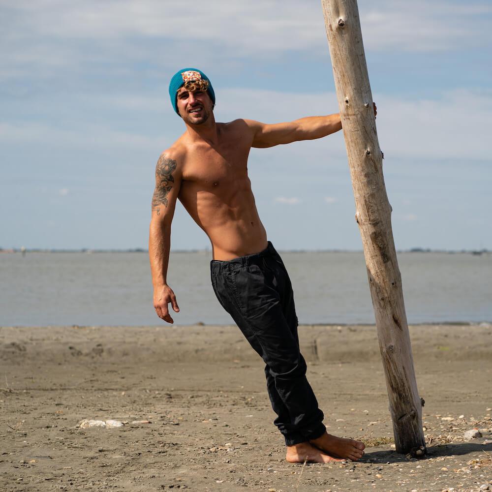 Seay / Cuffia Beanie Lana Blu Fino Al -60%