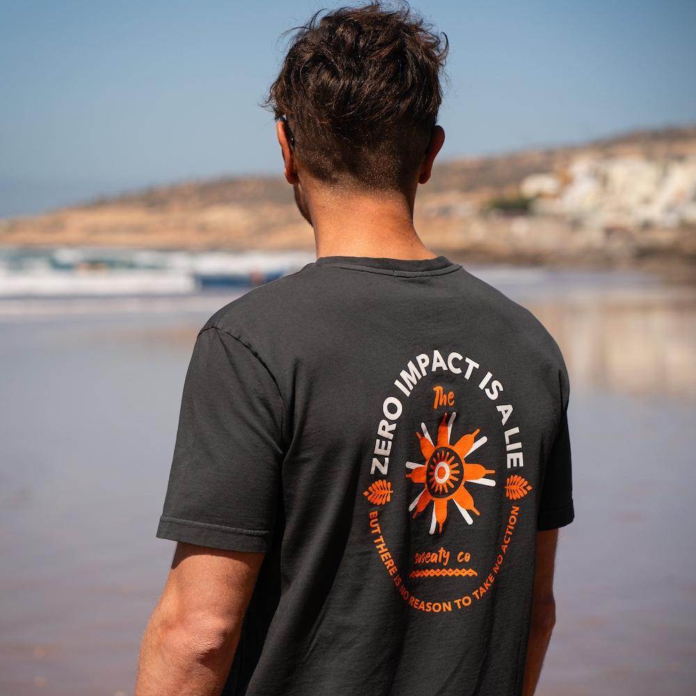 Seay / T-Shirt Nera Zero Impact Promozione