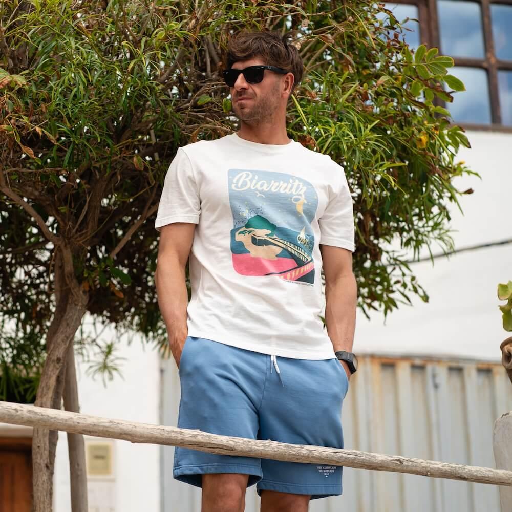 Seay / T-Shirt Bianca Biarritz Promozione Limitata