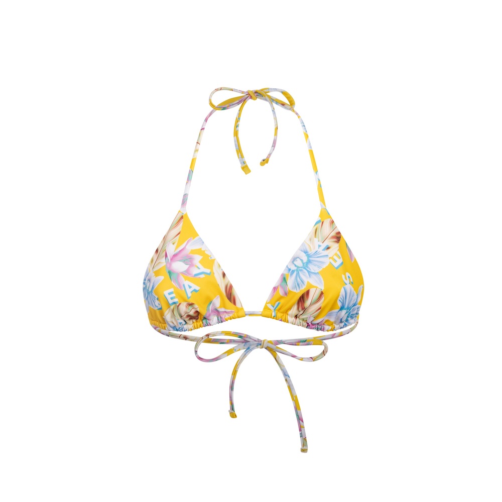 Seay / Triangolo Bikini Giallo Orchidea Sottocosto