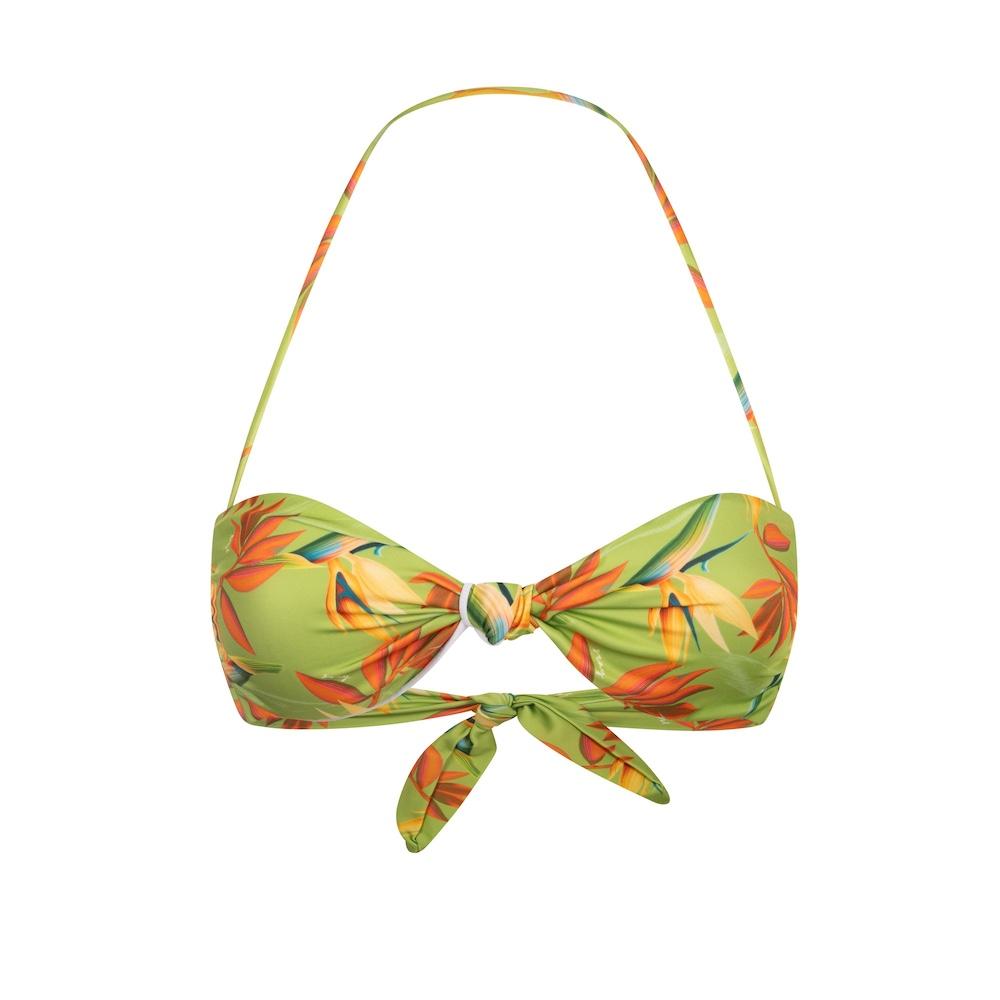Seay / Fascia Bikini Imbottita Verde Bird of Paradise Novità