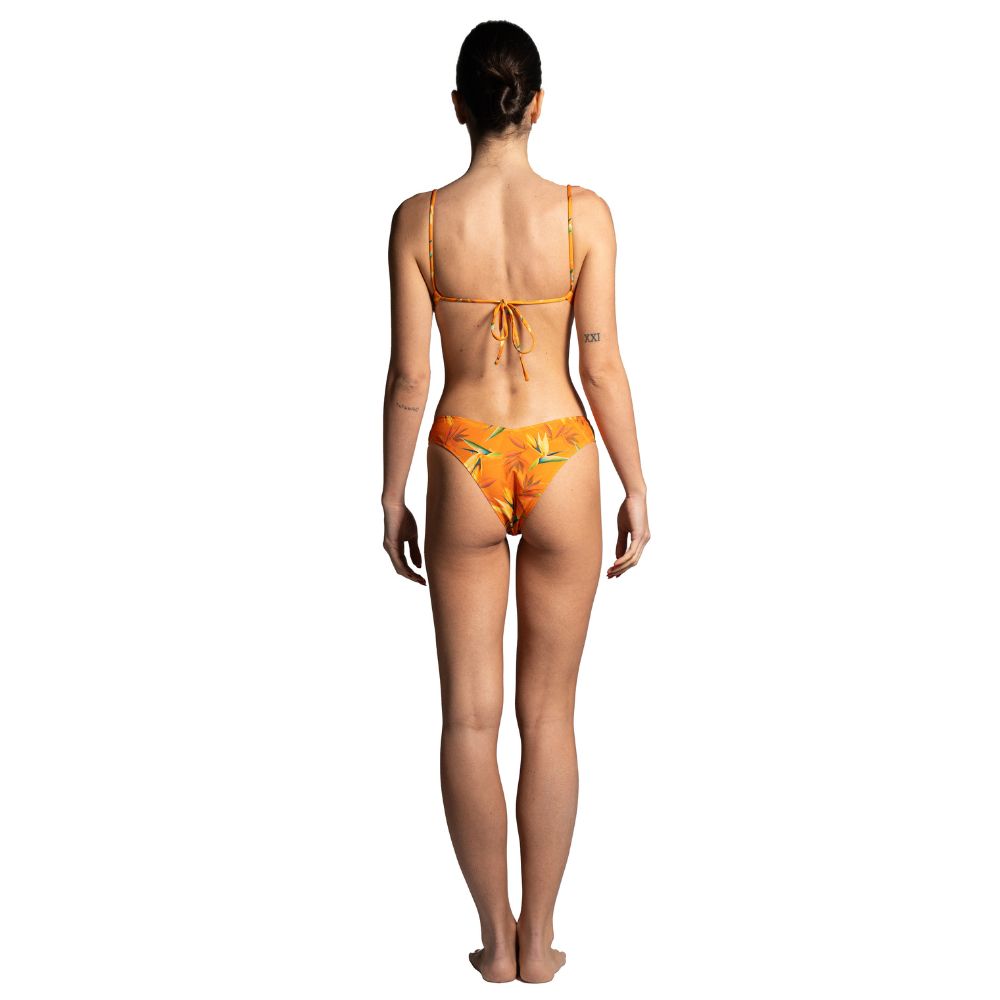Seay / Bralette Bikini Arancione Bird of Paradise Offerta