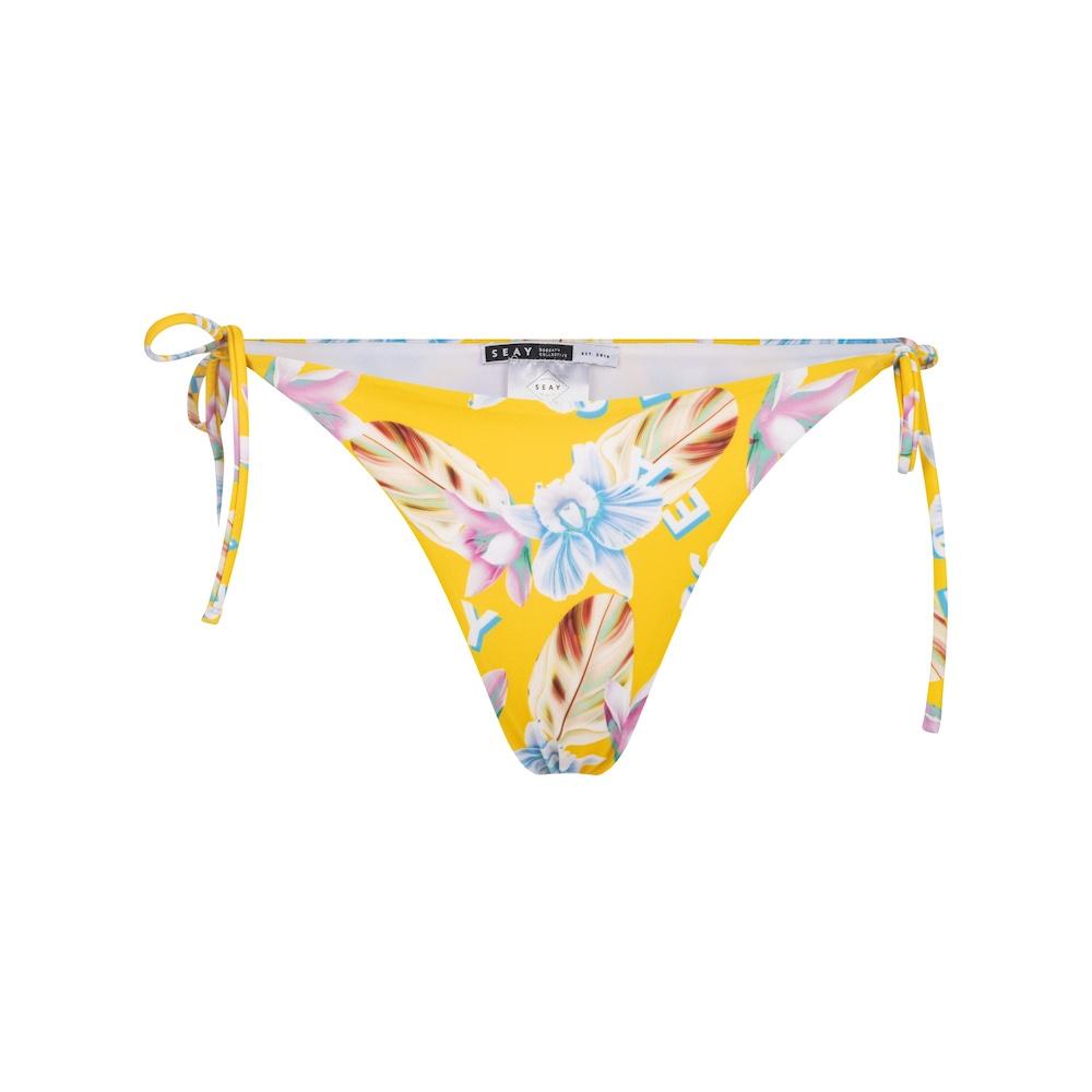 Seay / Slip Bikini con Laccetti Giallo Orchidea In Vendita