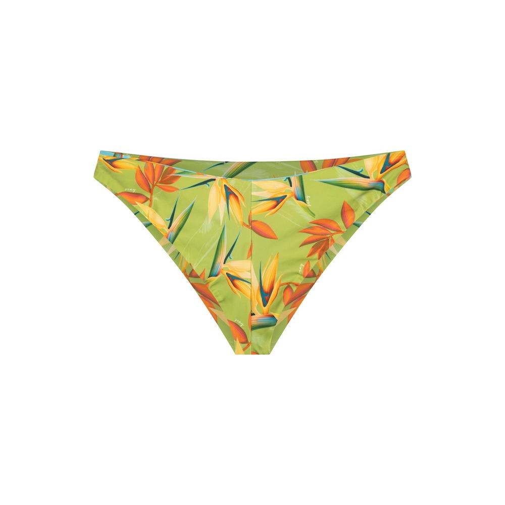 Seay / Slip Bikini Reversibile Azzurro Verde Bird of Paradise Offerte