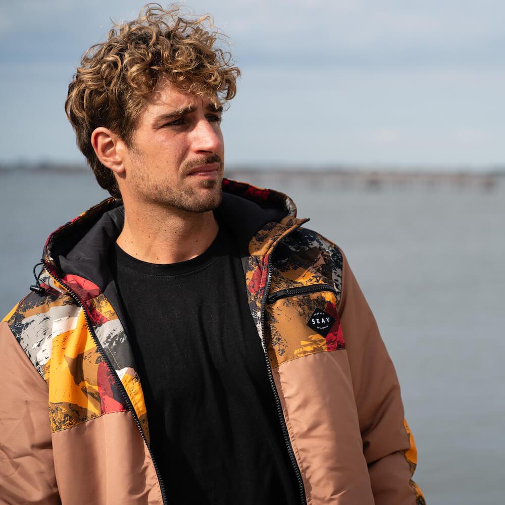 Seay / Giacca Imbottita Marrone Snapper Shopping Online