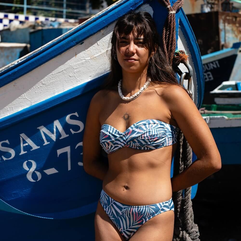 Seay / Slip Bikini Blu Bamboo Online