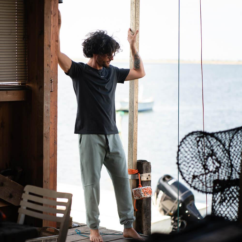 Seay / T-Shirt Nera Ikaika Vendite Flash