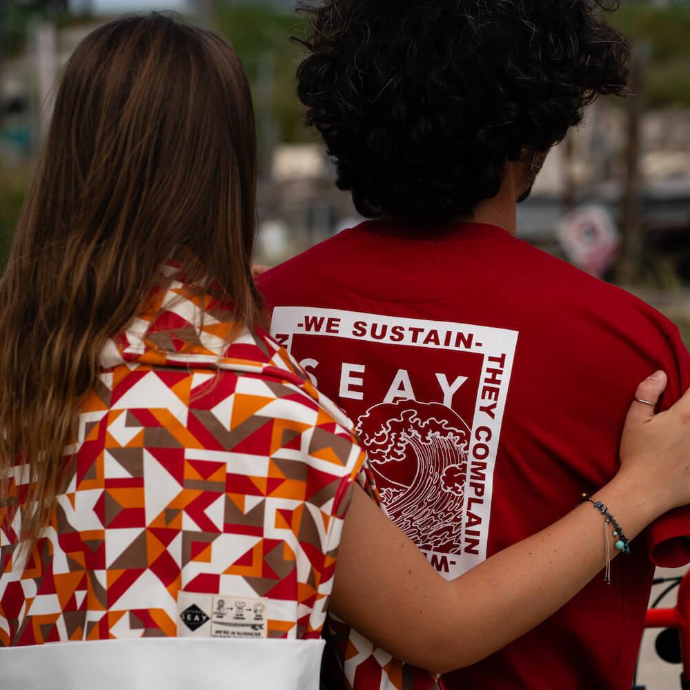 Seay / T-Shirt Rossa Ikaika Negozio