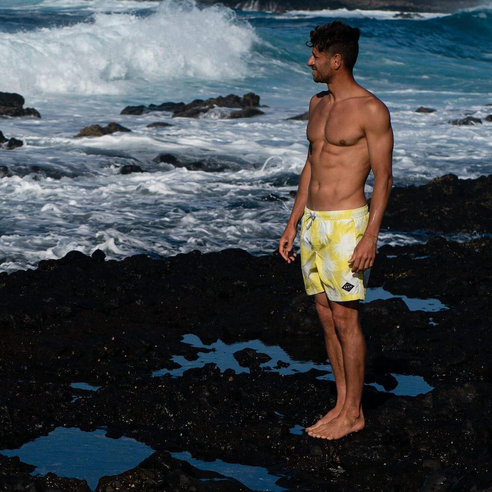 Seay / Swim Boxer Medio Giallo Soffioni Acquista Ora