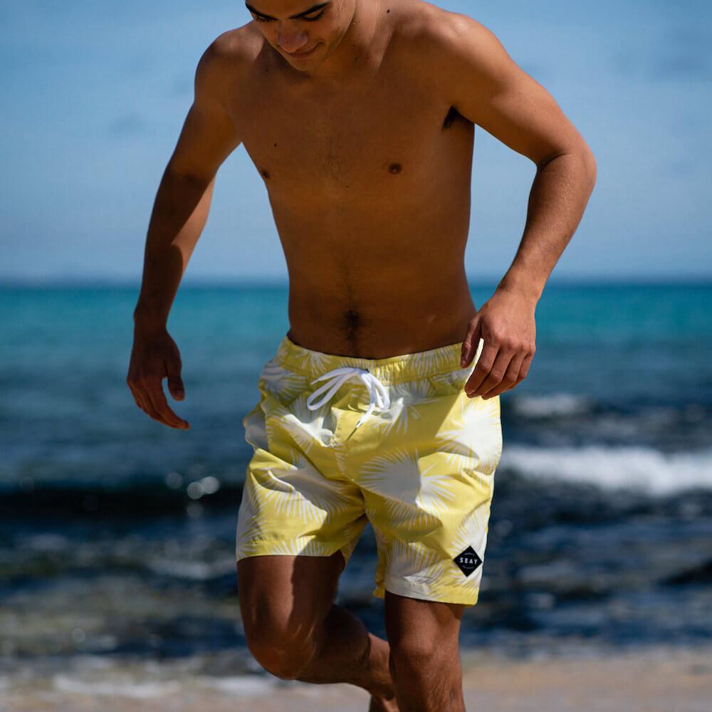 Seay / Swim Boxer Medio Giallo Soffioni Acquista Ora
