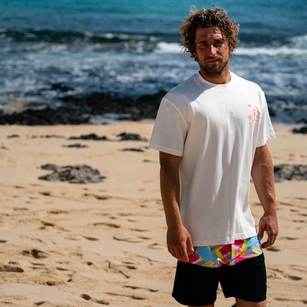 Seay / T-Shirt Bianco Naturale Ikaika Vendita Economica