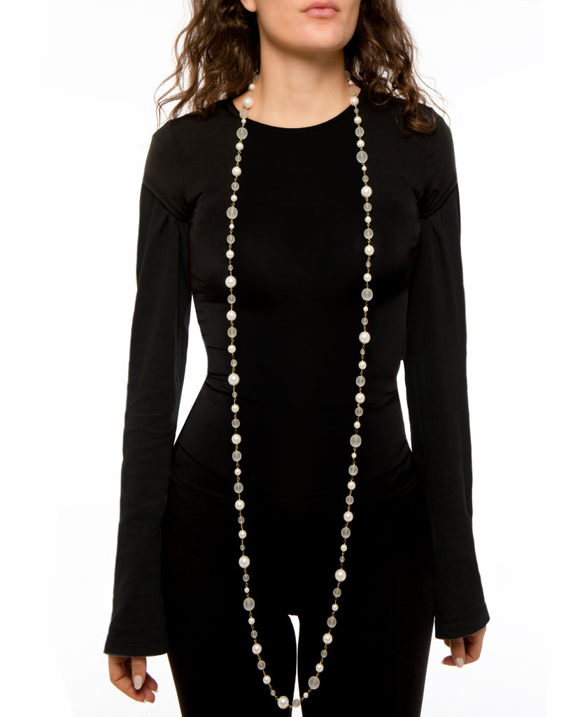 Silvia Gnecchi Aura Crystal Necklace Convenienza