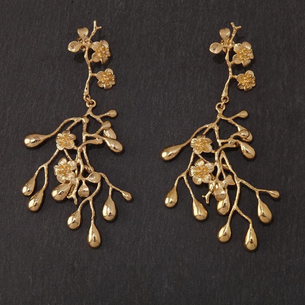 Silvia Gnecchi Botanical Earrings Italy