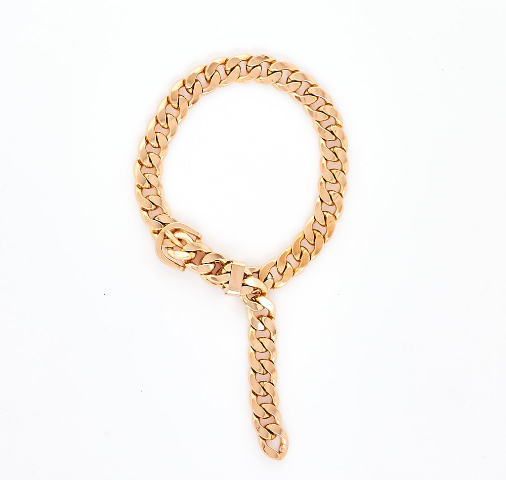 Silvia Gnecchi Buckle necklace In Linea