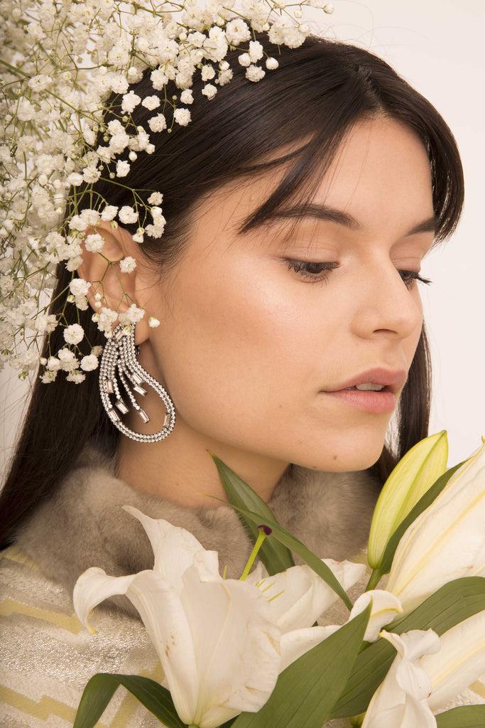 Silvia Gnecchi Cachemire Earrings Vendita