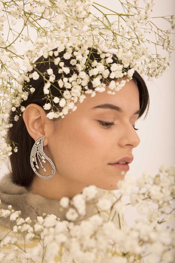 Silvia Gnecchi Cachemire Earrings Vendita