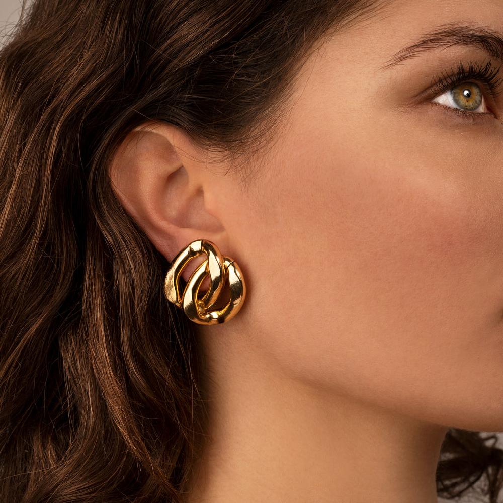 Silvia Gnecchi Double Earrings Pezzi Unici