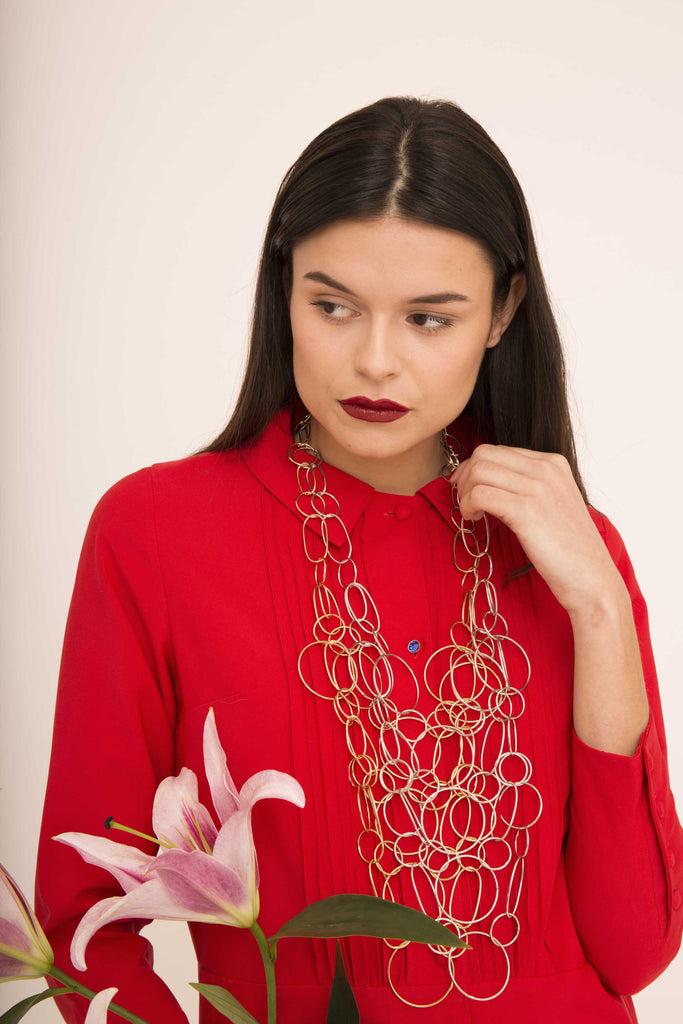 Silvia Gnecchi Double necklace Soddisfazione Garantita