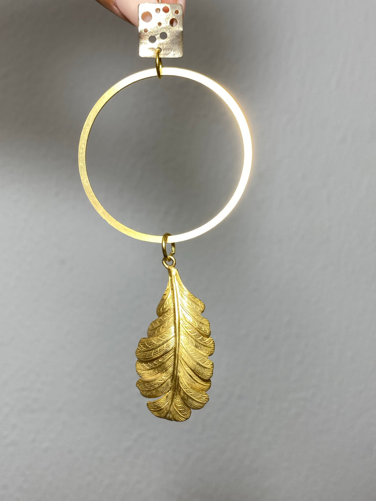 Silvia Gnecchi Feather earrings Prezzo Ridotto