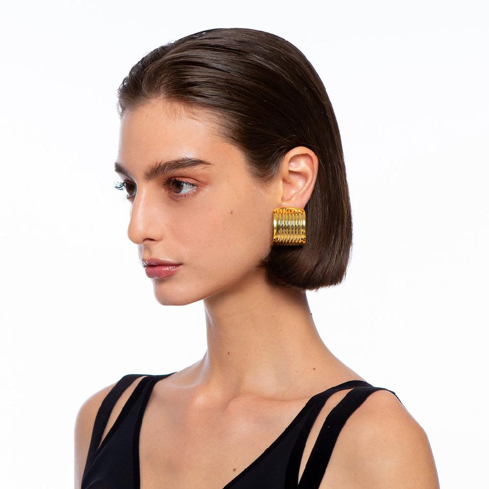 Silvia Gnecchi Graffe Earrings In Linea