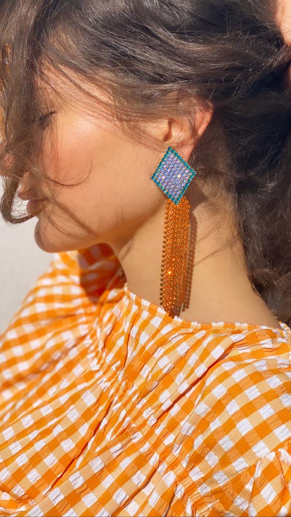 Silvia Gnecchi Harlequins earrings Promozione