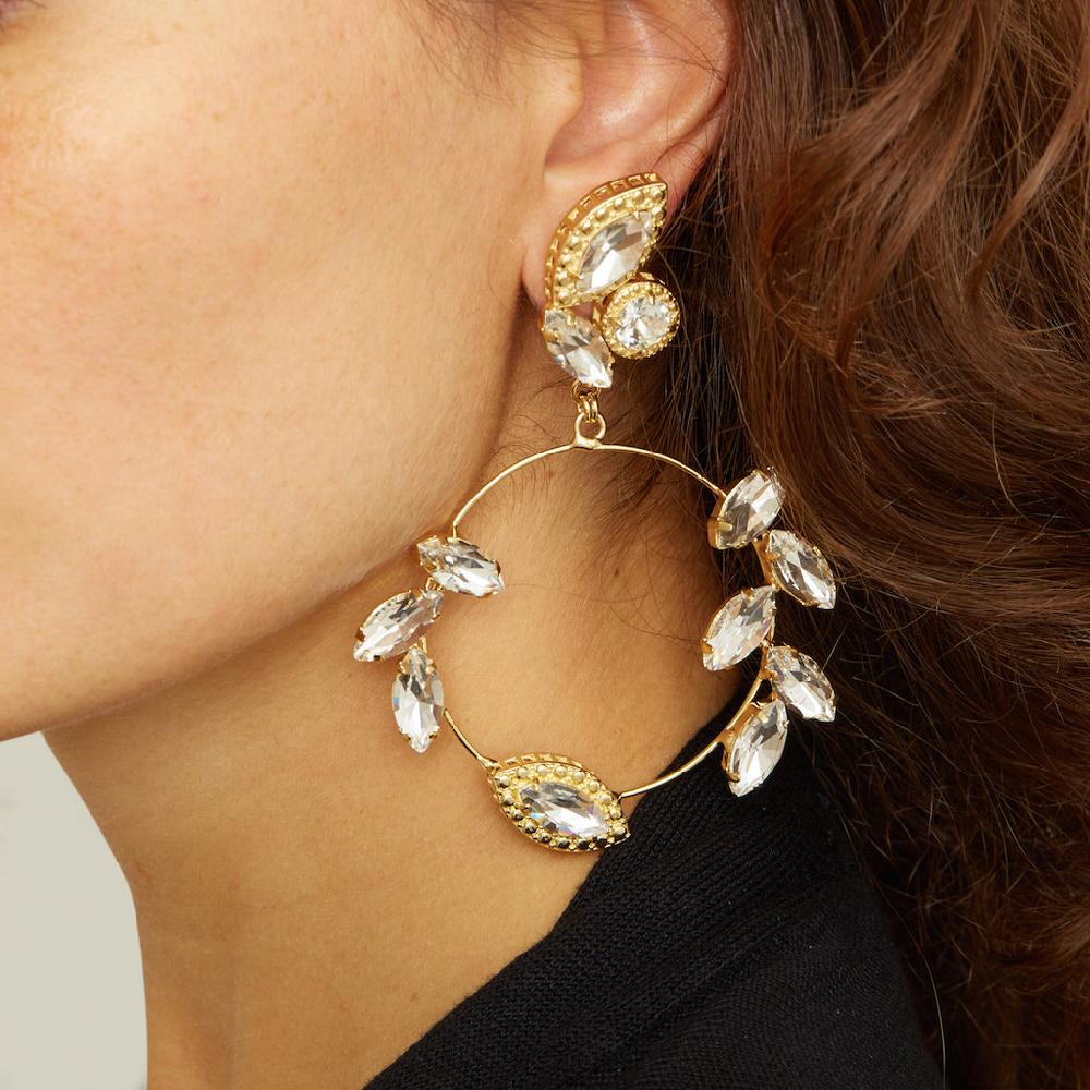 Silvia Gnecchi Hoops Earrings Acquista Ora
