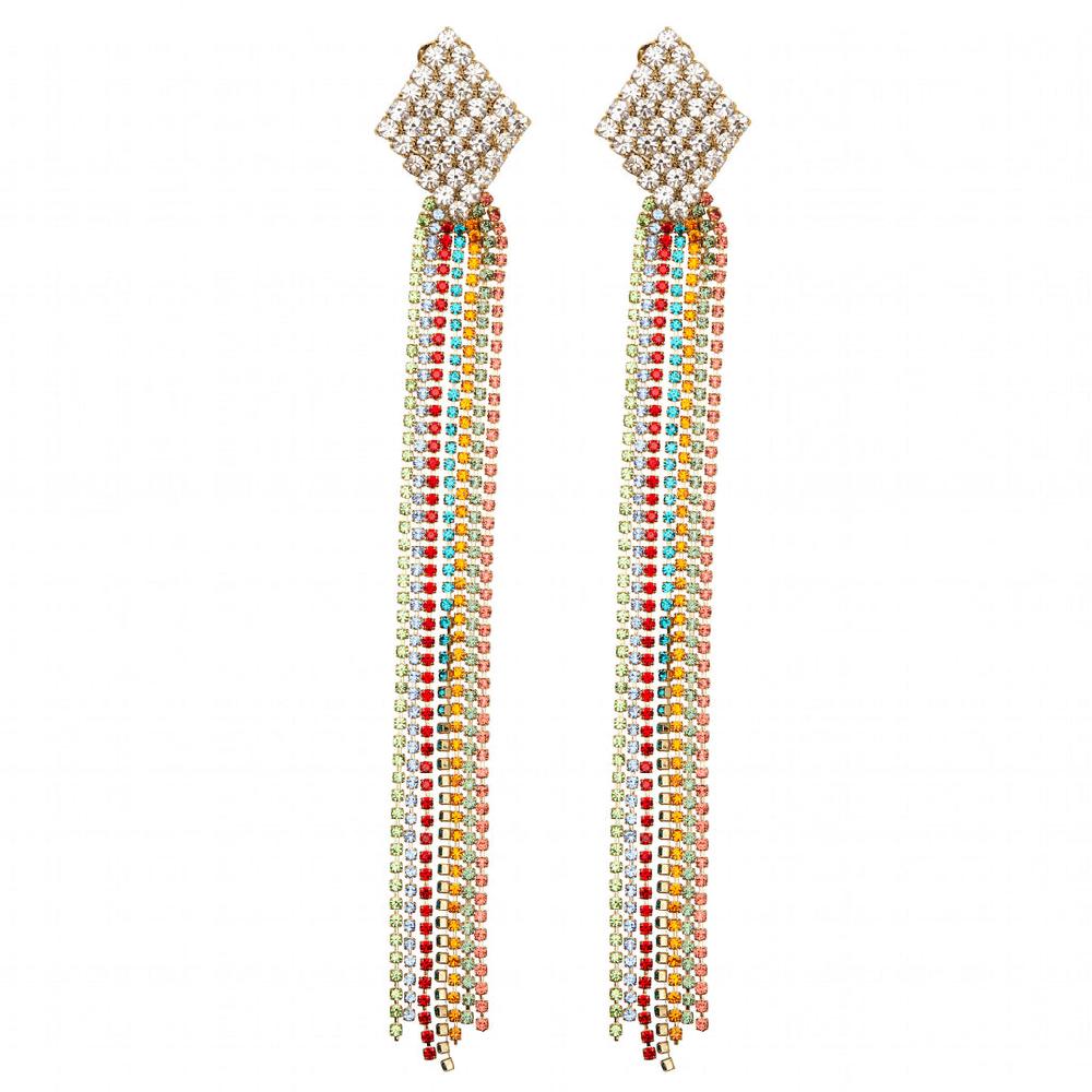 Silvia Gnecchi Jolene Rainbow earrings Esporta salva