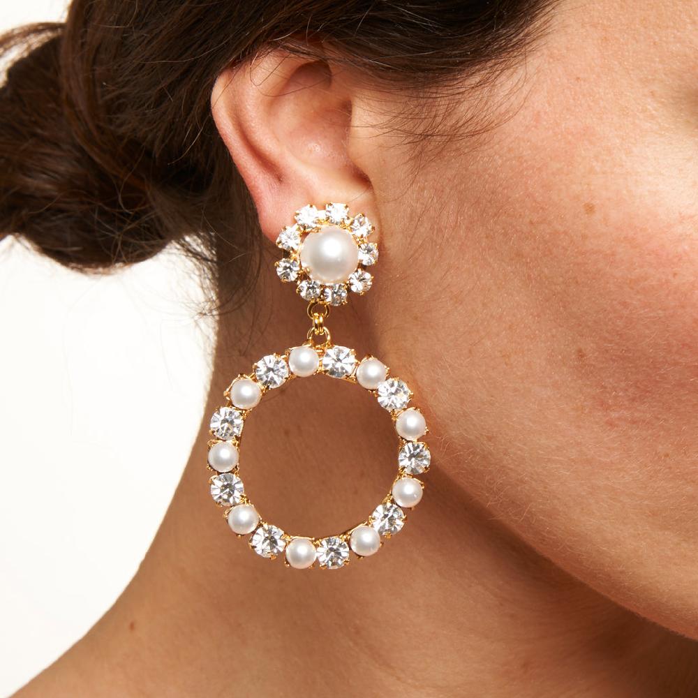 Silvia Gnecchi Lucille earrings Vendita Calda
