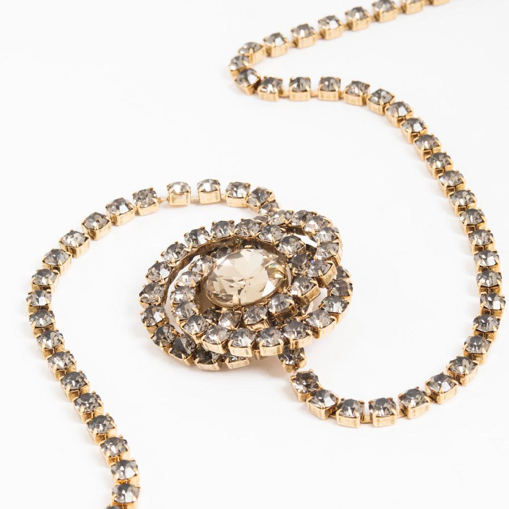 Silvia Gnecchi Maxi Camelia necklace Nuovo
