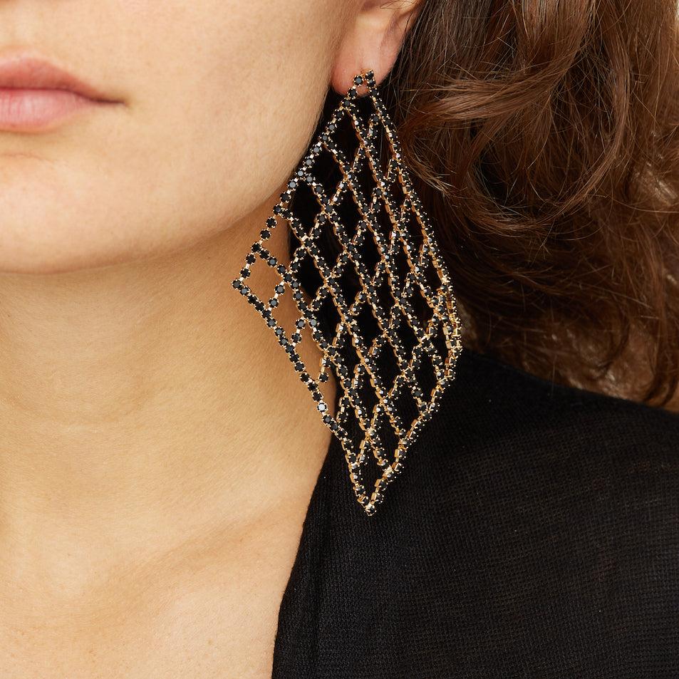 Silvia Gnecchi Mouchoir Earrings Offerta