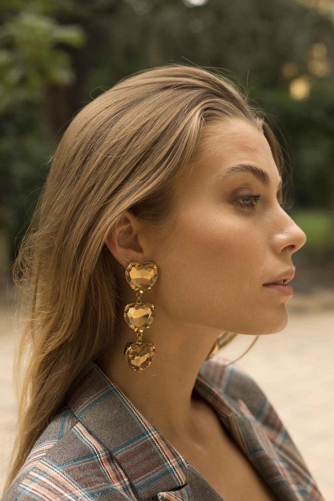 Silvia Gnecchi Myhearts earrings In Vendita