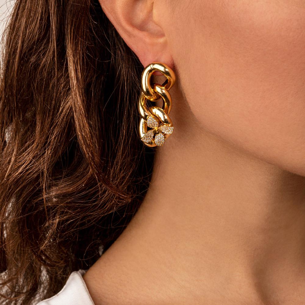 Silvia Gnecchi Ninfa Earrings Vendite Flash