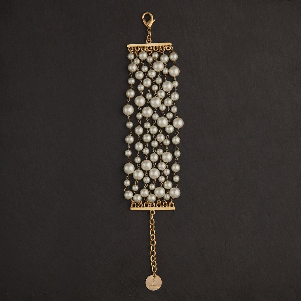 Silvia Gnecchi Pearl Bracelet In Linea