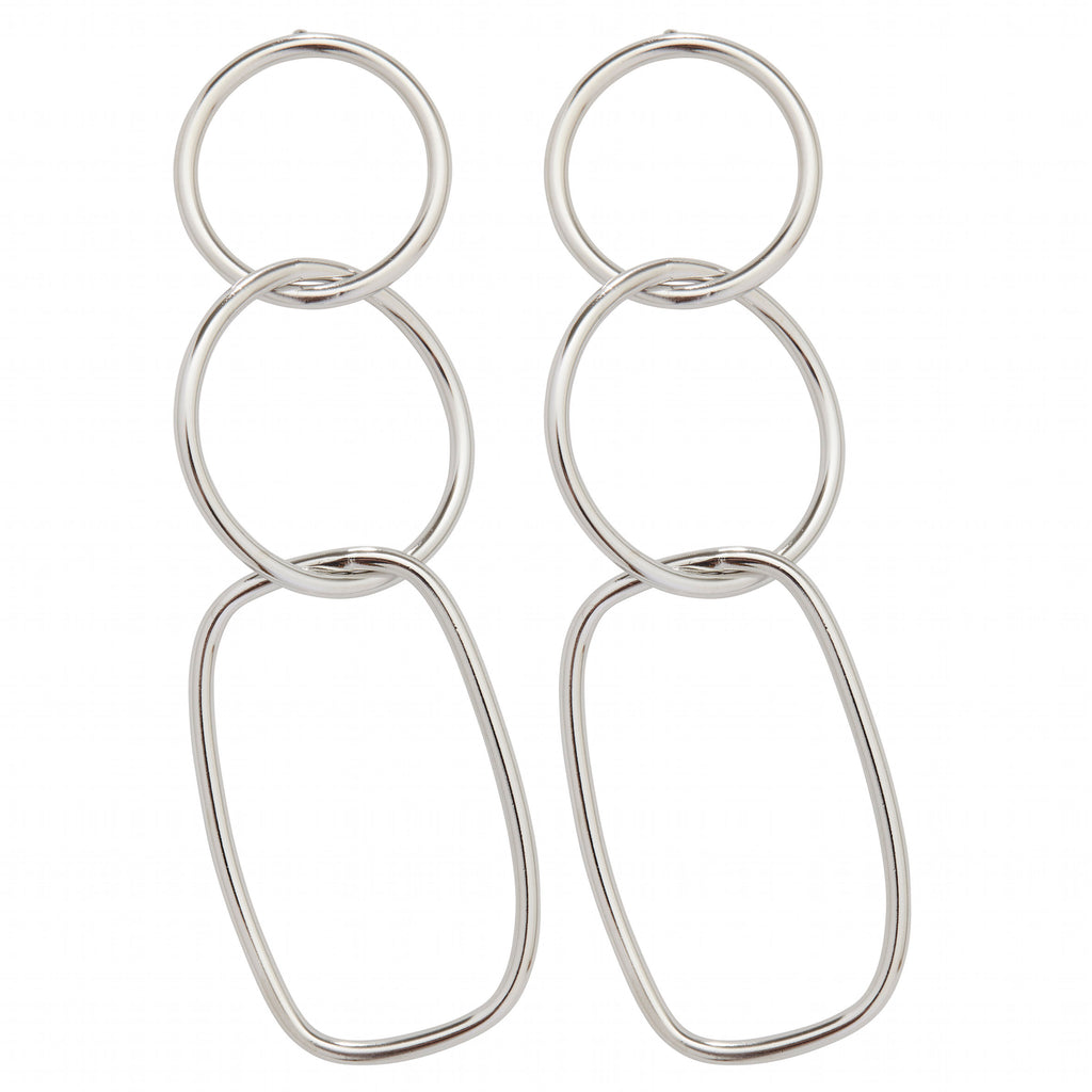 Silvia Gnecchi Rectangle earrings Qualità Garantita