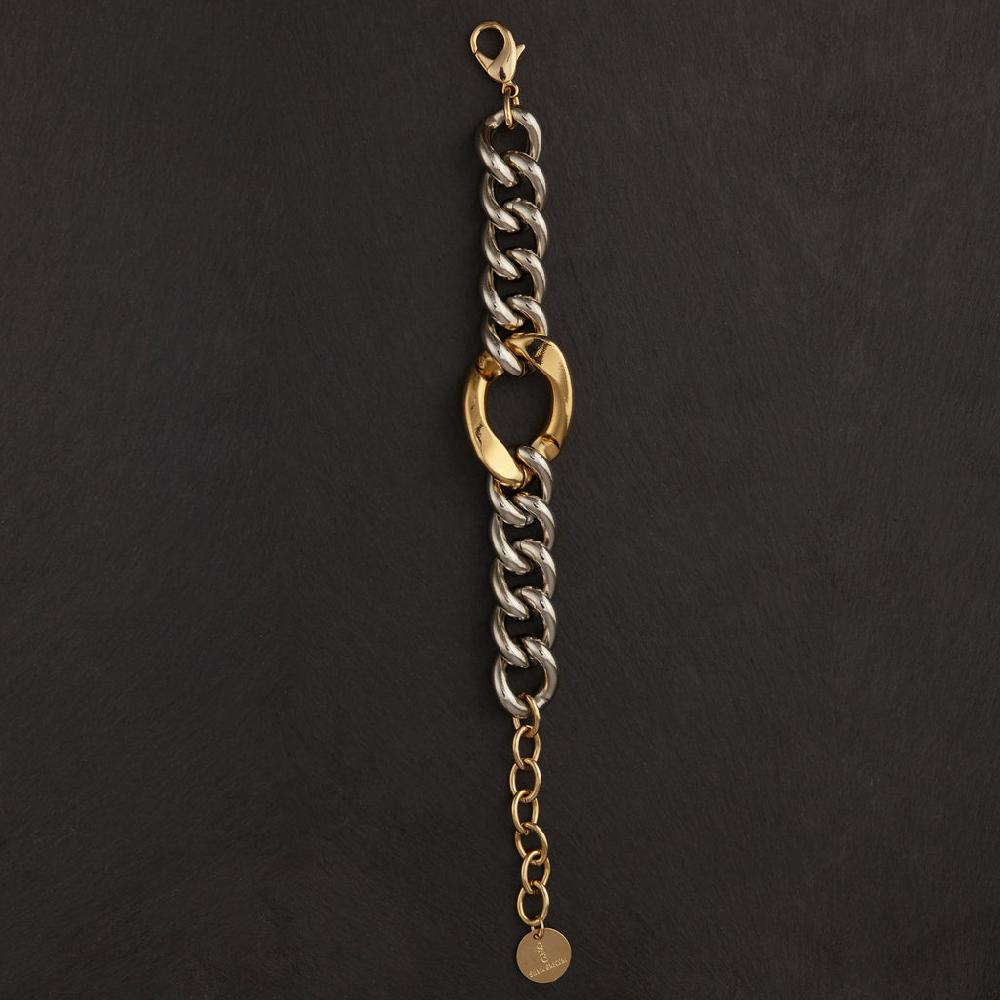 Silvia Gnecchi Solid Flat Bracelet Vendite Flash