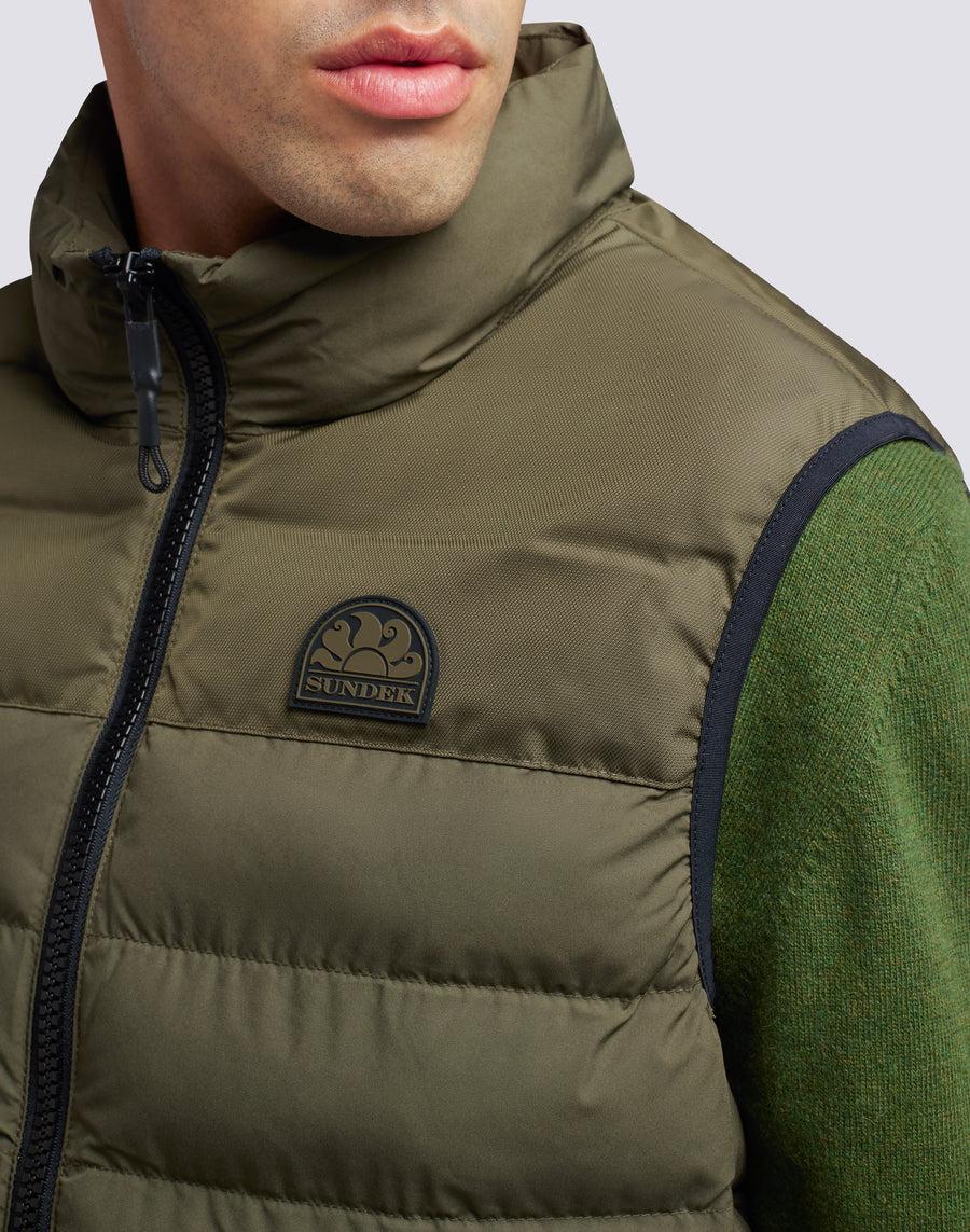 ﻿Sundek gilet trapuntato m999jvdp100-30201 Promozione
