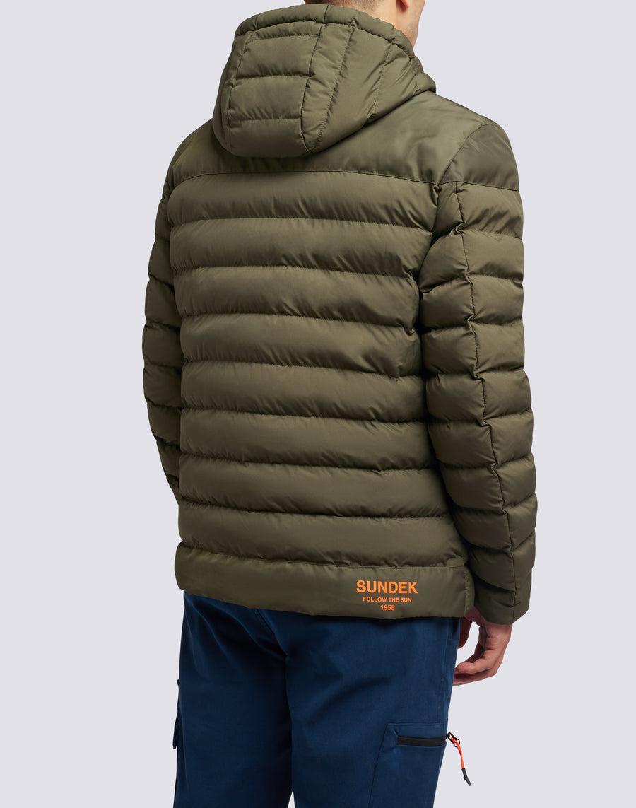 Sundek giacca trapuntata con cappuccio m998jkdp100-30201 Qualità Garantita