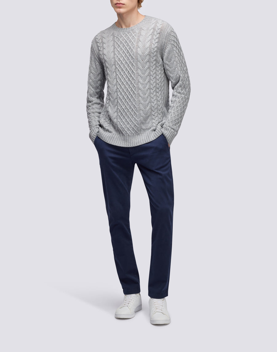 Sundek maglione a girocollo misto cashmere M354KIWS100-02900 Negozi Online