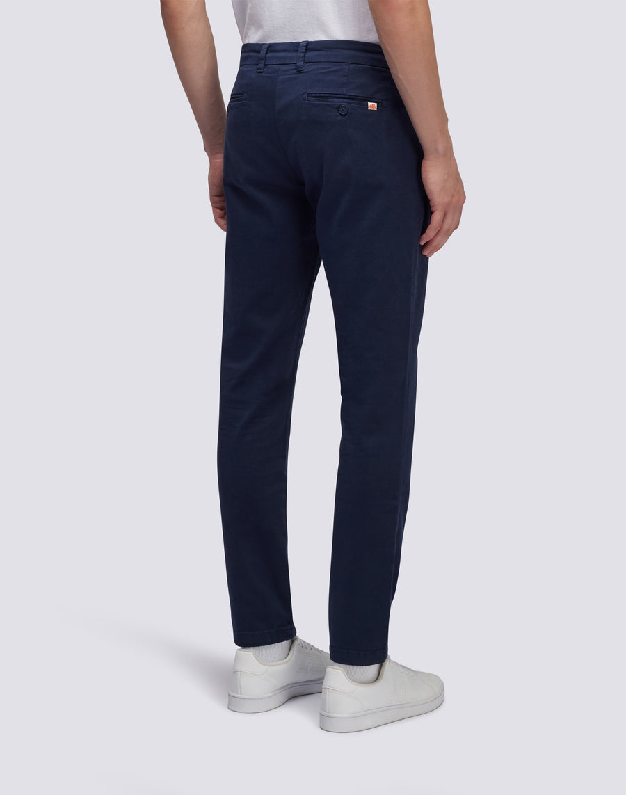 Sundek PANTALONI IN TWILL DI COTONE HARLAND M197TRCO300-70100 Consegna Veloce