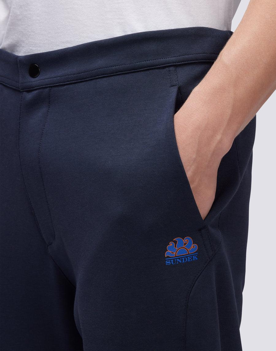 Sundek PANTALONI CON VITA SEMI ELASTICATA M301TRIL400-00701 Prezzo Ridotto